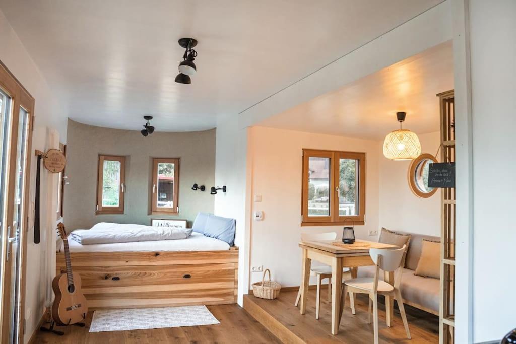 Вилла Wohnwagon Paul - Autarkie Erleben! - Tiny House Oberschneiding Экстерьер фото