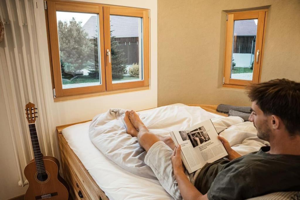 Вилла Wohnwagon Paul - Autarkie Erleben! - Tiny House Oberschneiding Экстерьер фото