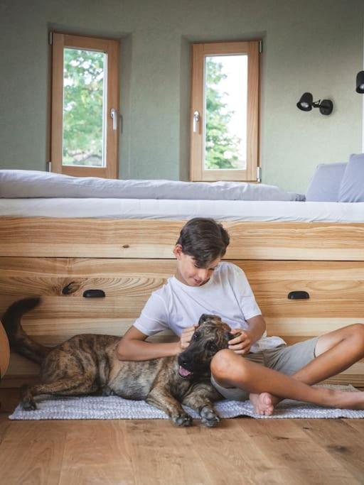 Вилла Wohnwagon Paul - Autarkie Erleben! - Tiny House Oberschneiding Экстерьер фото